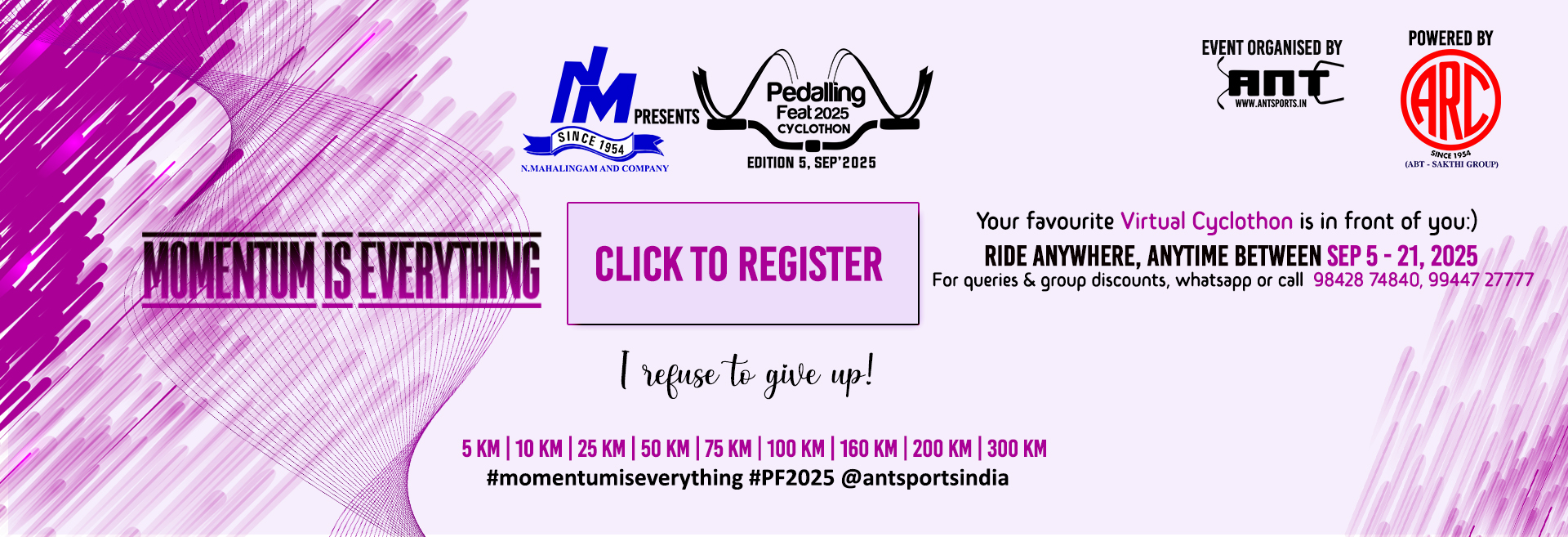 PF 2025 Registration